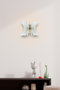 Opviq Lámpara de pared wing sconce 206-WB Blanca